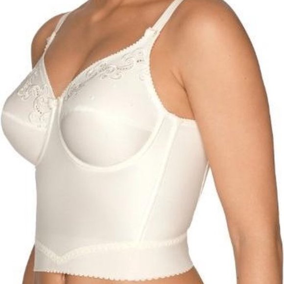 Prima Donna Sambal Longline Soft Cup no wire Bra in White - Picture 1 of 6